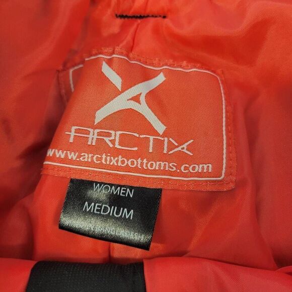 Arctix Women's Black Poly Insulated Snow Pants - Picture 13 of 14